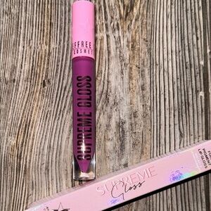 Jeffree Star Supreme Gloss Lip Gloss Purple more than Friends NEW